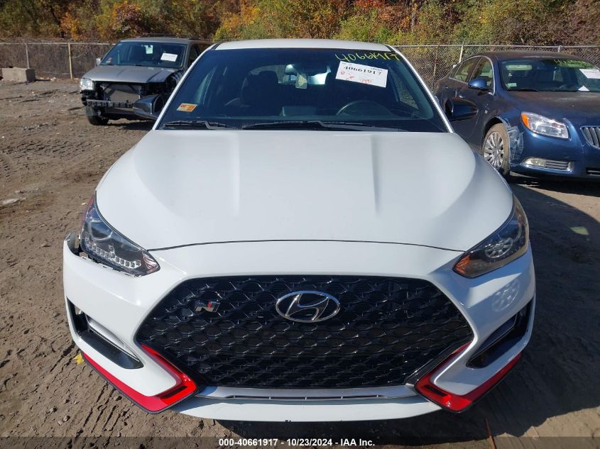 2019 Hyundai Veloster N VIN: KMHT36AH1KU001516 Lot: 40661917