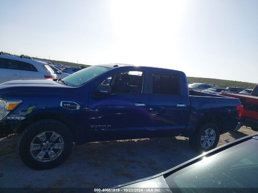 2017 Nissan Titan Sv VIN: 1N6AA1EK3HN504264 Lot: 40661919