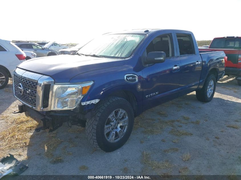 2017 Nissan Titan Sv VIN: 1N6AA1EK3HN504264 Lot: 40661919