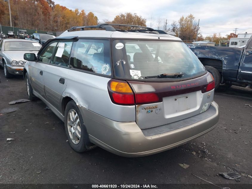 2003 Subaru Legacy Outback VIN: 4S3BH665737640189 Lot: 40661920