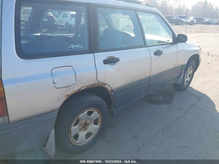 2000 Subaru Forester L VIN: JF1SF6352YG728574 Lot: 40661940