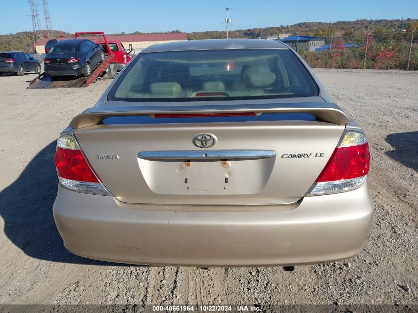 2005 Toyota Camry Le VIN: 4T1BE32K55U507045 Lot: 40661964