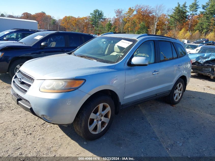 2008 Hyundai Santa Fe Limited/Se VIN: 5NMSH73E78H222242 Lot: 40661978