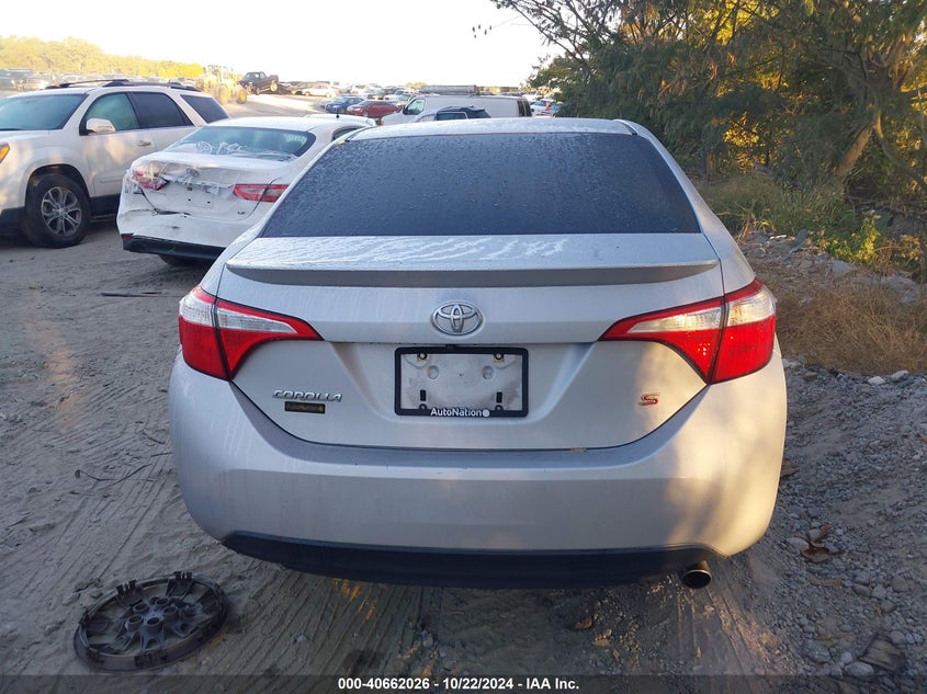 2014 TOYOTA COROLLA S - 2T1BURHE6EC111053