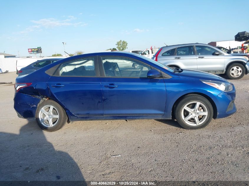 2020 Hyundai Accent Se VIN: 3KPC24A6XLE126573 Lot: 40662029