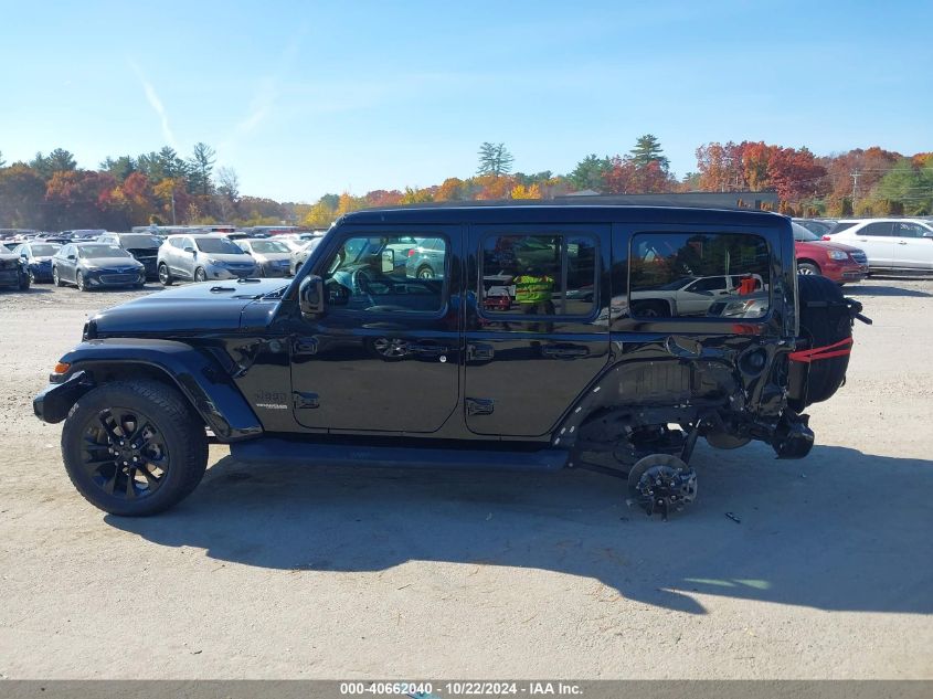 2021 Jeep Wrangler Unlimited High Altitude 4X4 VIN: 1C4HJXEG3MW569376 Lot: 40662040