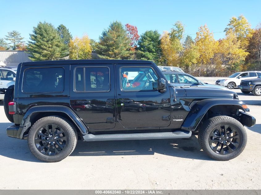 2021 Jeep Wrangler Unlimited High Altitude 4X4 VIN: 1C4HJXEG3MW569376 Lot: 40662040