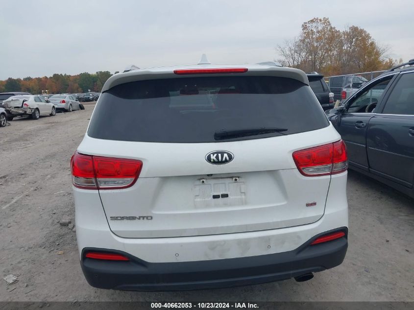 2017 KIA SORENTO 2.4L LX - 5XYPG4A31HG259306