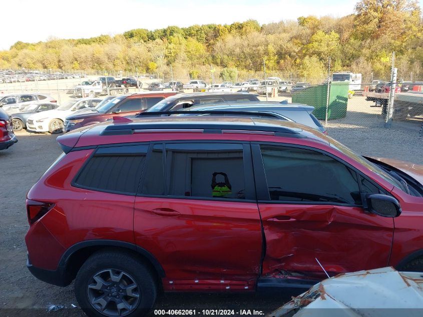 2022 HONDA PASSPORT AWD TRAILSPORT - 5FNYF8H61NB015883