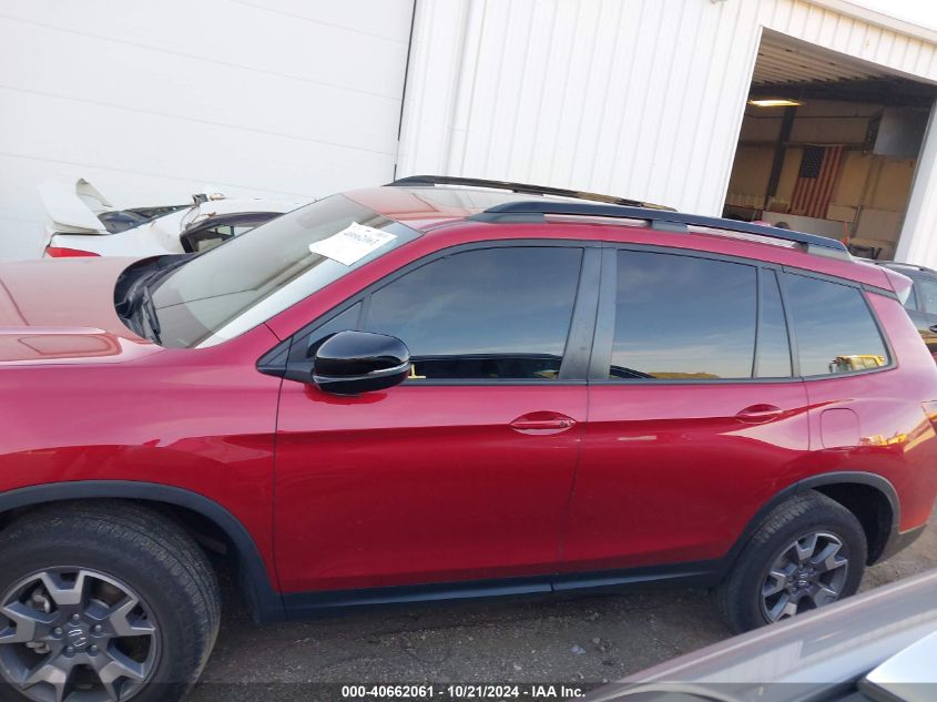 2022 HONDA PASSPORT AWD TRAILSPORT - 5FNYF8H61NB015883