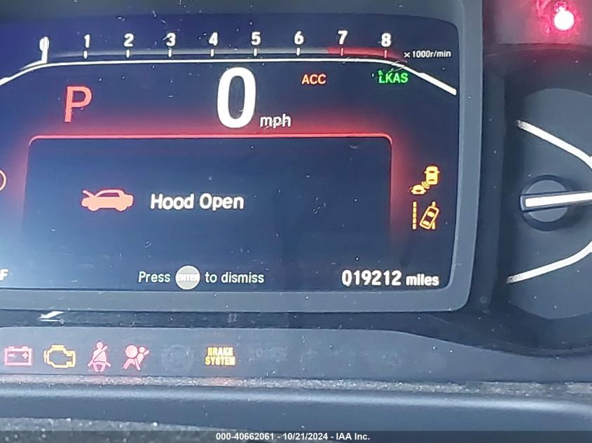 2022 HONDA PASSPORT AWD TRAILSPORT - 5FNYF8H61NB015883