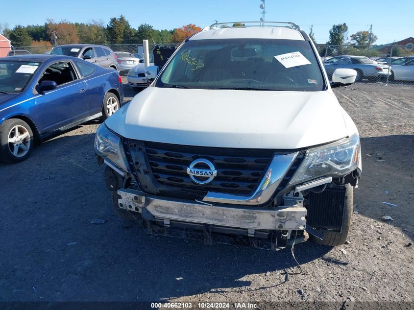 2017 Nissan Pathfinder Sv VIN: 5N1DR2MM7HC685961 Lot: 40662103