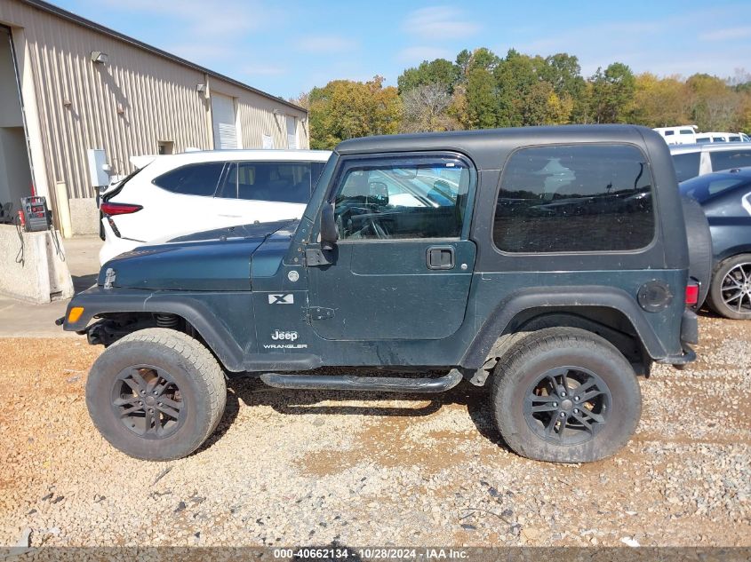 2006 Jeep Wrangler X VIN: 1J4FA39SX6P726634 Lot: 40662134