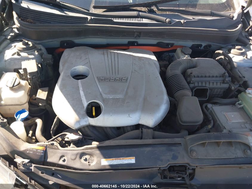 2013 HYUNDAI SONATA HYBRID LIMITED - KMHEC4A48DA080925