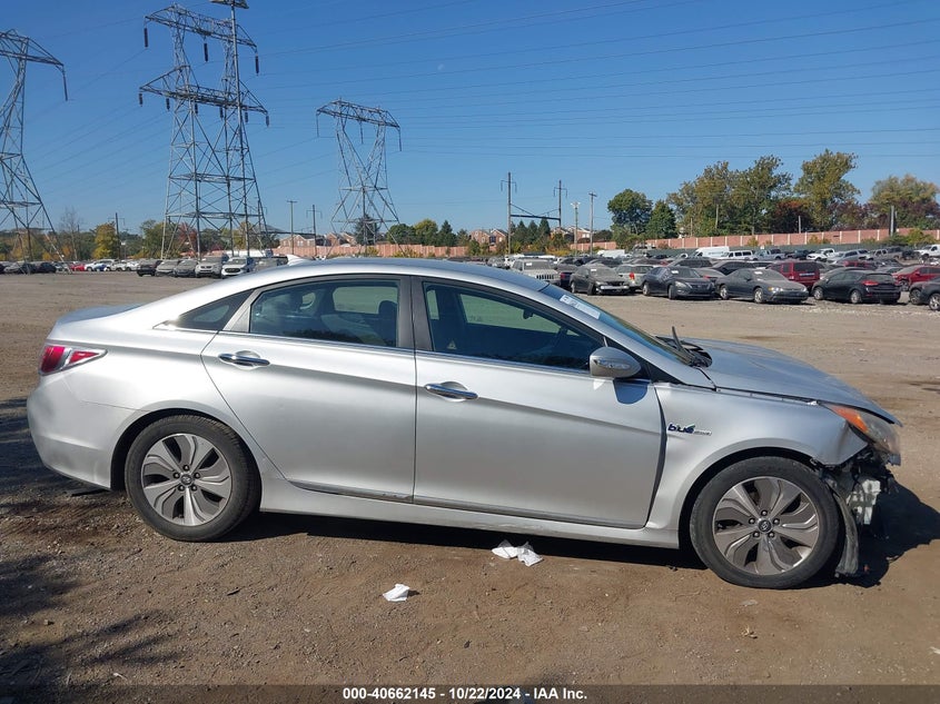 2013 HYUNDAI SONATA HYBRID LIMITED - KMHEC4A48DA080925
