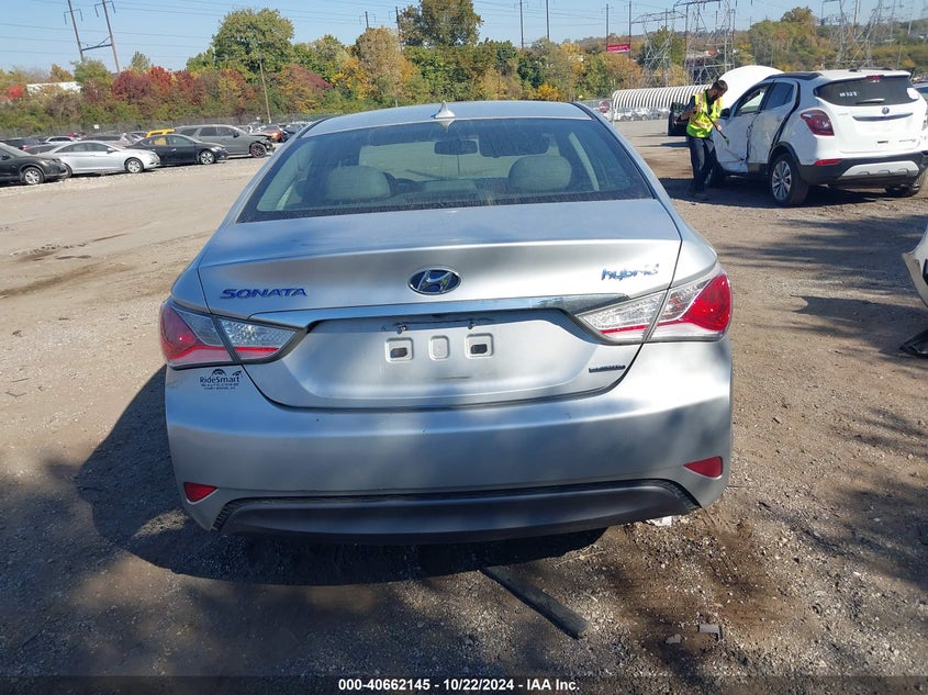 2013 HYUNDAI SONATA HYBRID LIMITED - KMHEC4A48DA080925