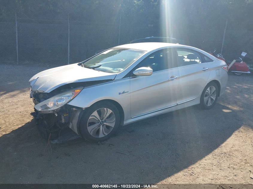 2013 HYUNDAI SONATA HYBRID LIMITED - KMHEC4A48DA080925