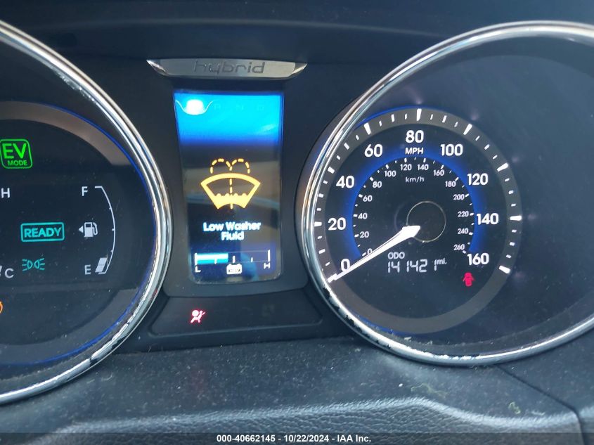 2013 HYUNDAI SONATA HYBRID LIMITED - KMHEC4A48DA080925