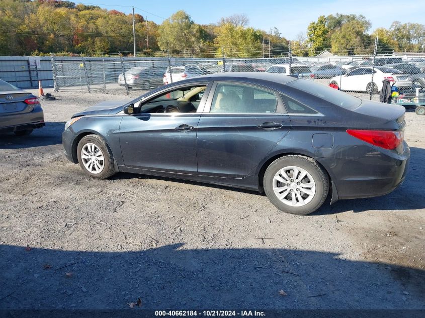 2013 Hyundai Sonata Gls VIN: 5NPEB4AC0DH581248 Lot: 40662184