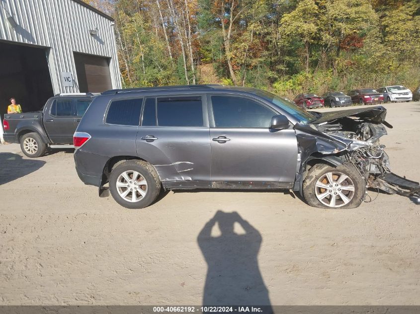 2011 Toyota Highlander Se VIN: 5TDBK3EH0BS092102 Lot: 40662192