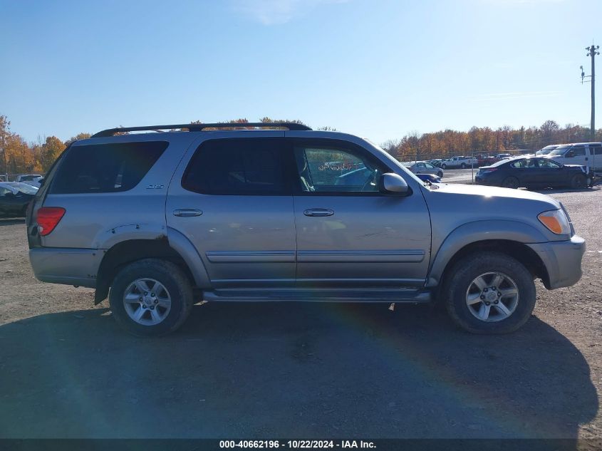 2006 Toyota Sequoia Sr5 V8 VIN: 5TDBT44A86S262235 Lot: 40662196