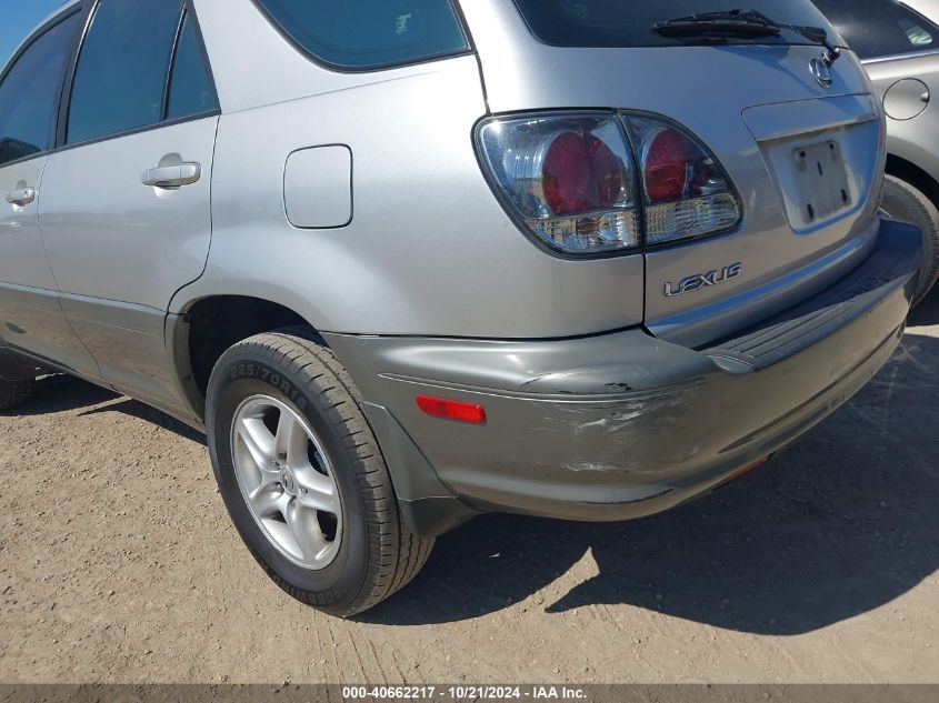 2002 Lexus Rx 300 VIN: JTJGF10U520142379 Lot: 40662217