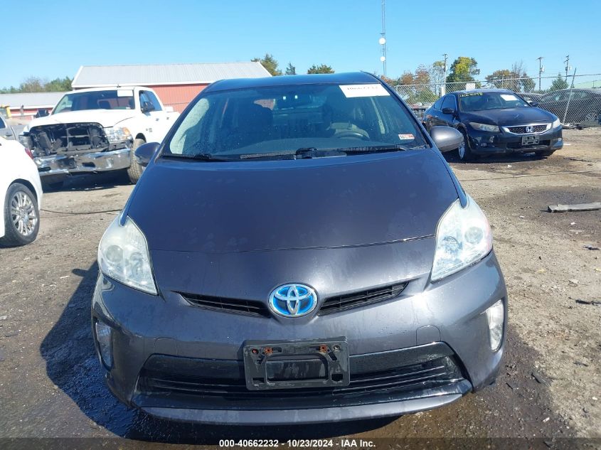 2014 Toyota Prius Two VIN: JTDKN3DU1E1736939 Lot: 40662232