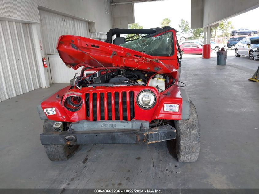 2005 Jeep Wrangler Se VIN: 1J4FA29135P342789 Lot: 40662236