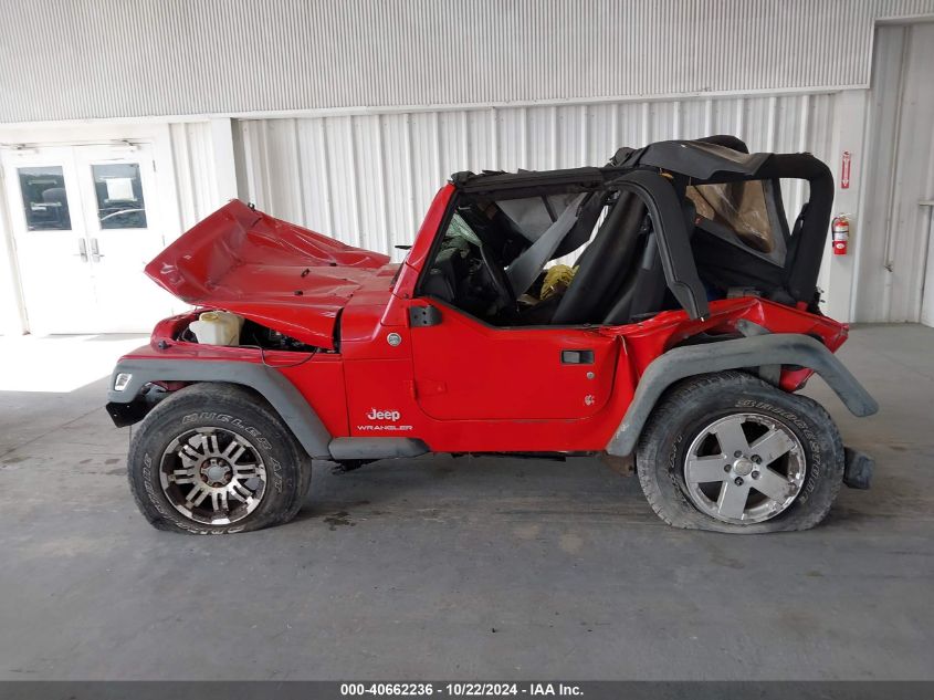 2005 Jeep Wrangler Se VIN: 1J4FA29135P342789 Lot: 40662236