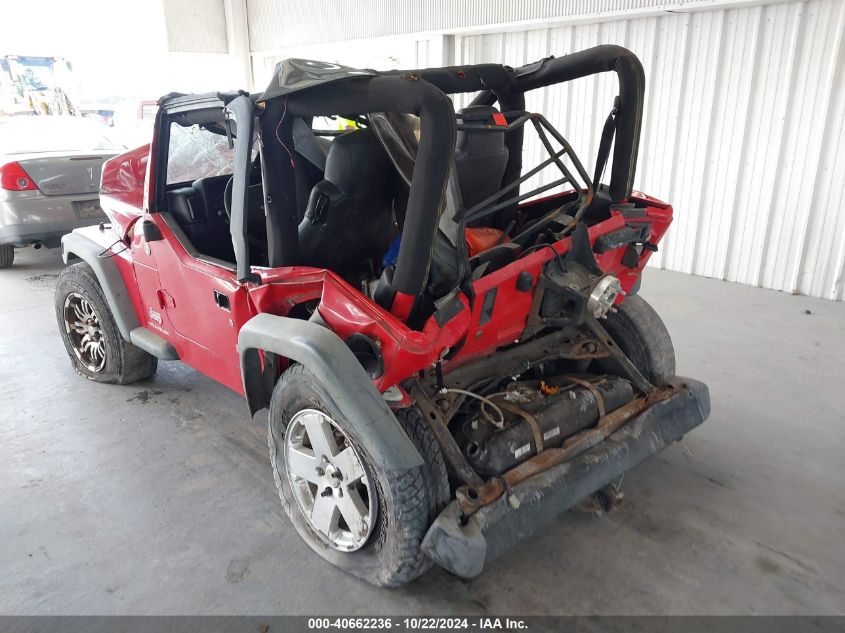 2005 Jeep Wrangler Se VIN: 1J4FA29135P342789 Lot: 40662236