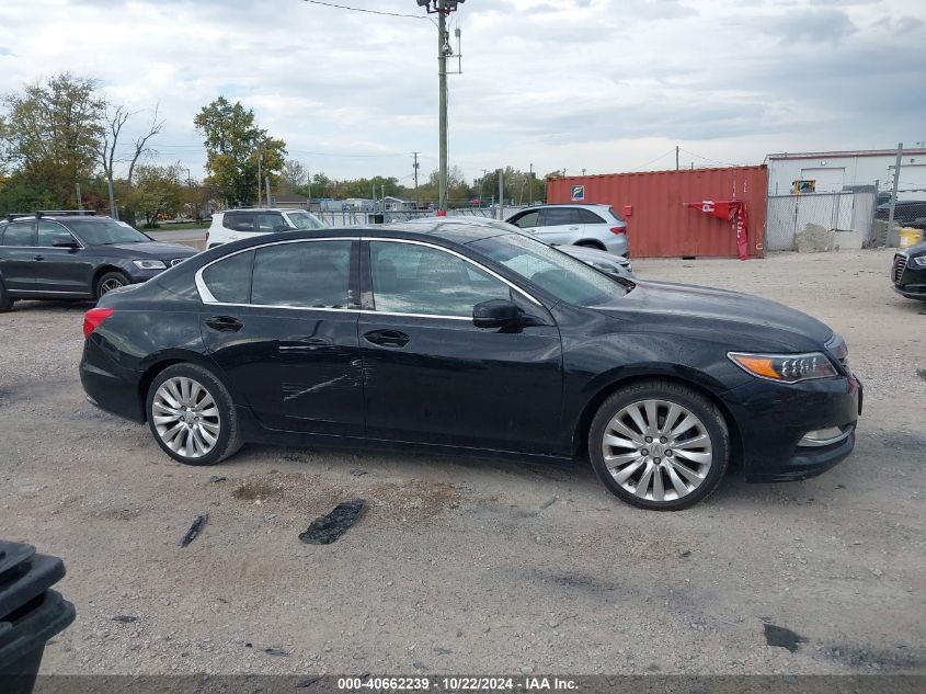 2014 Acura Rlx VIN: JH4KC1F94EC006500 Lot: 40662239