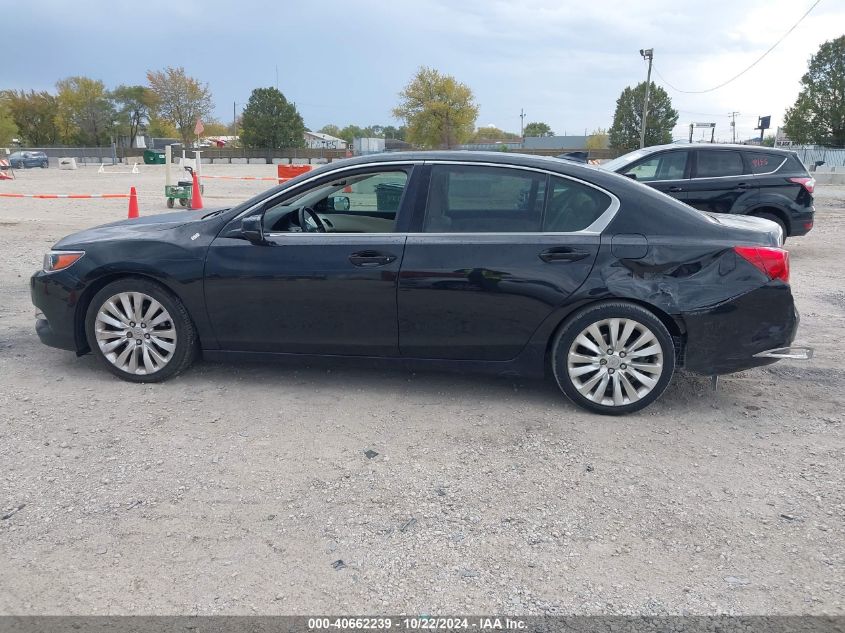 2014 Acura Rlx VIN: JH4KC1F94EC006500 Lot: 40662239