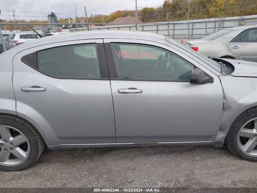 2013 Dodge Avenger Se VIN: 1C3CDZAB1DN773160 Lot: 40662246