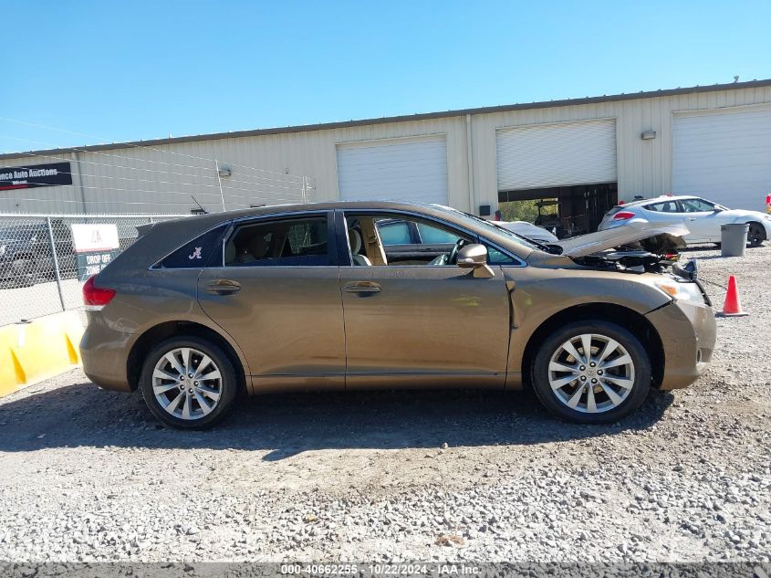 2014 Toyota Venza Le VIN: 4T3ZA3BB1EU083140 Lot: 40662255