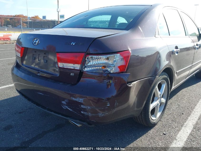 2006 Hyundai Sonata Gls V6/Lx V6 VIN: 5NPEU46F36H057138 Lot: 40662271