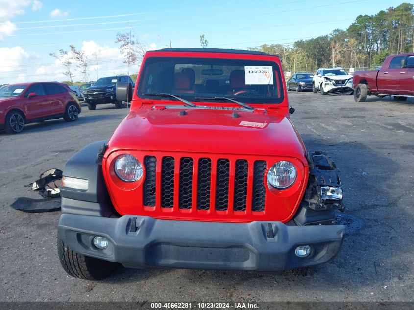 2020 Jeep Gladiator Sport S 4X4 VIN: 1C6HJTAGXLL152164 Lot: 40662281