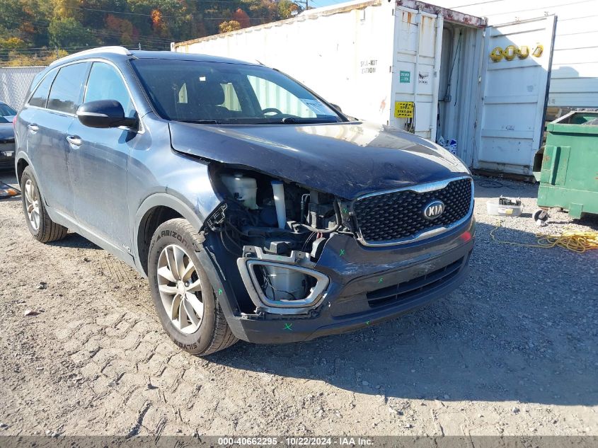 2016 Kia Sorento 2.4L Lx VIN: 5XYPGDA36GG064980 Lot: 40662295