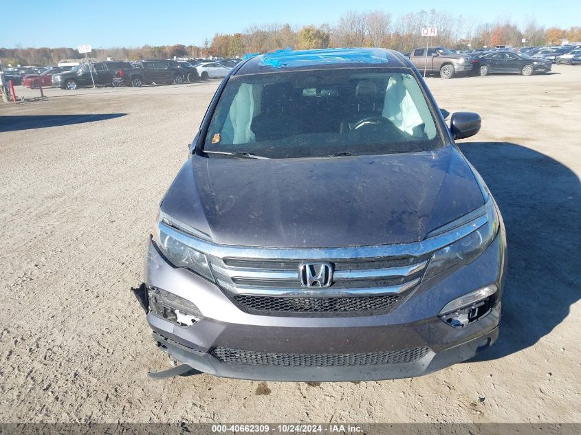 2017 Honda Pilot Ex-L VIN: 5FNYF6H5XHB046775 Lot: 40662309