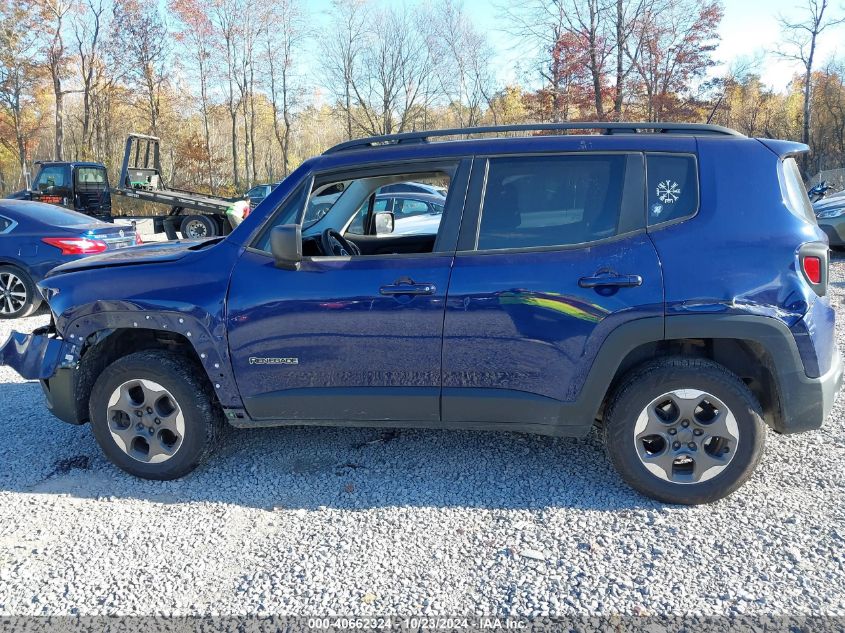 2017 Jeep Renegade Sport 4X4 VIN: ZACCJBAB6HPE83053 Lot: 40662324