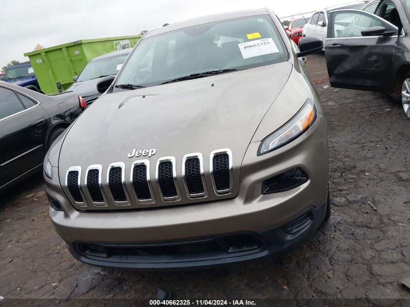 2017 Jeep Cherokee Sport Fwd VIN: 1C4PJLAB4HW596042 Lot: 40662325