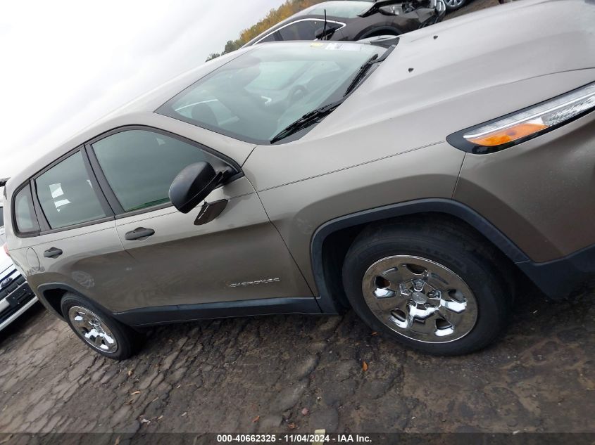 2017 Jeep Cherokee Sport Fwd VIN: 1C4PJLAB4HW596042 Lot: 40662325