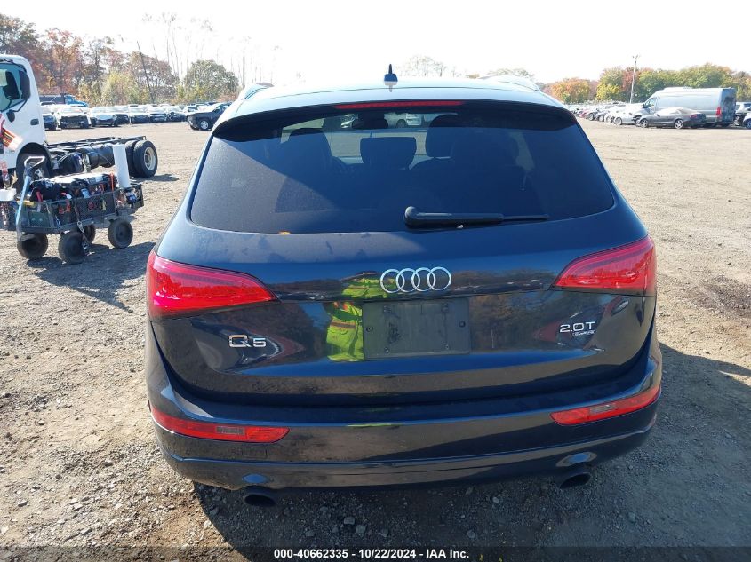 2013 Audi Q5 2.0T Premium VIN: WA1CFAFP4DA090723 Lot: 40662335