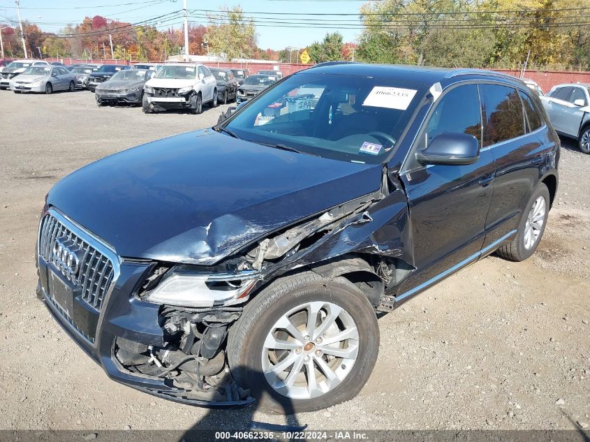 2013 Audi Q5 2.0T Premium VIN: WA1CFAFP4DA090723 Lot: 40662335