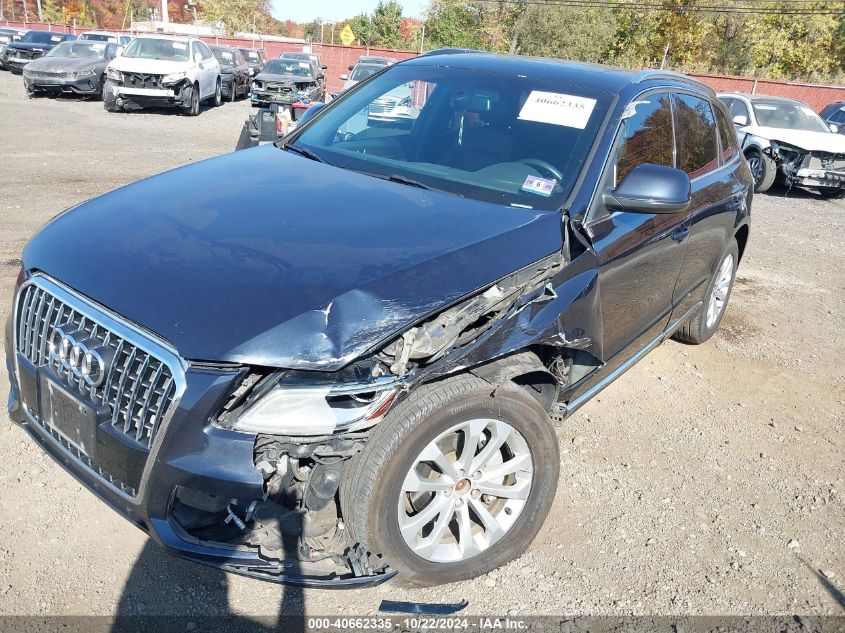 2013 Audi Q5 2.0T Premium VIN: WA1CFAFP4DA090723 Lot: 40662335