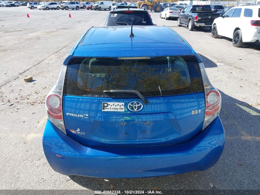 2014 Toyota Prius C Two VIN: JTDKDTB3XE1083783 Lot: 40662338