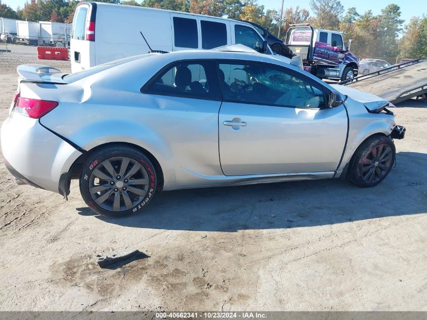 2011 Kia Forte Koup Sx VIN: KNAFW6A31B5386709 Lot: 40662341