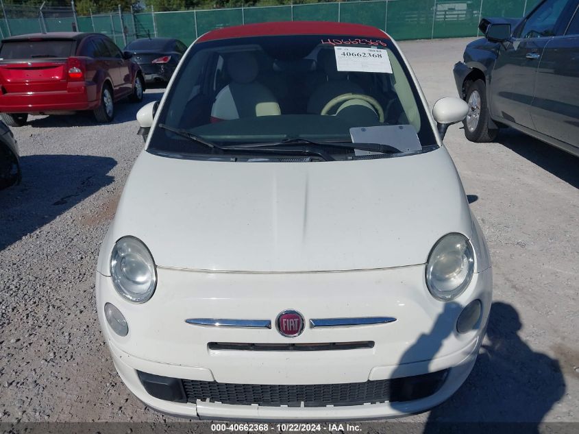 2012 Fiat 500C Pop VIN: 3C3CFFDR1CT335691 Lot: 40662368