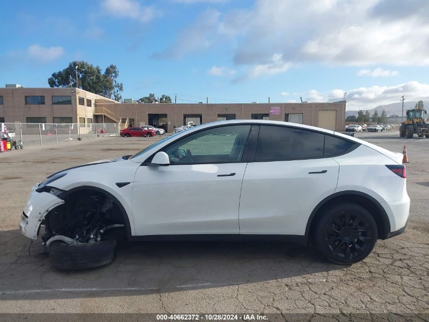 2020 Tesla Model Y VIN: 5YJYGDEE7LF056730 Lot: 40662372