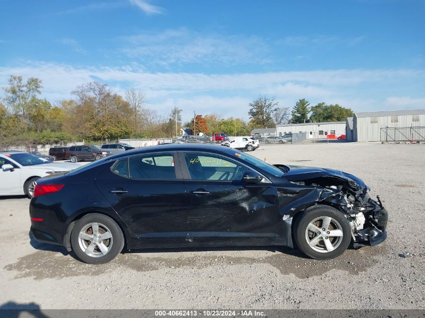 2015 Kia Optima Lx VIN: KNAGM4A70F5656634 Lot: 40662413