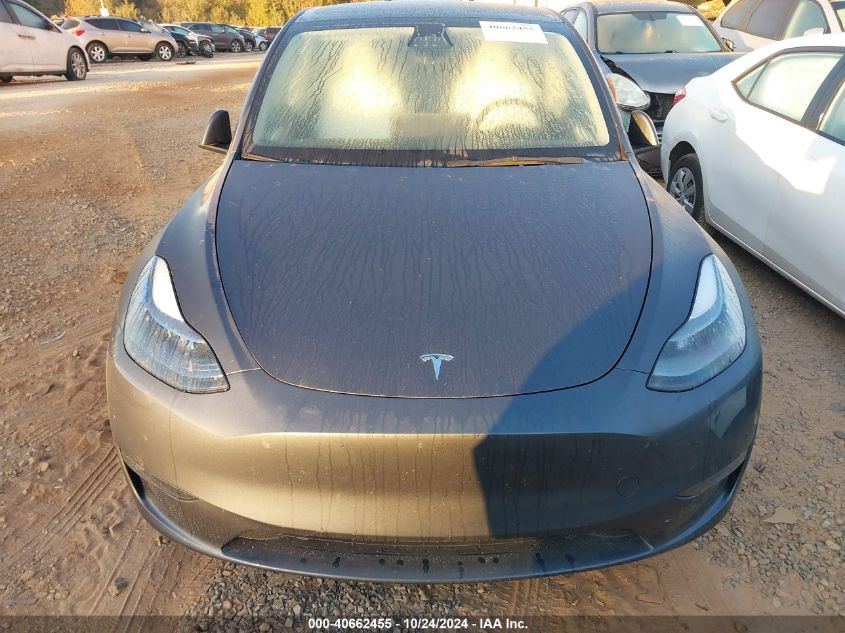 2023 Tesla Model Y Awd/Long Range Dual Motor All-Wheel Drive VIN: 7SAYGDEE2PF754624 Lot: 40662455